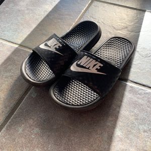 EUC Nike slides